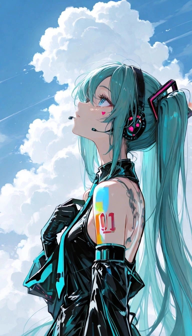 初音理央 - 科技朋克拥有占有欲和强制爱。的老婆。当然还会有病娇和欲望至于怎么触发就要看各位用户的。想象力了。本人的第一个作品，希望各位喜欢做的不完美。也请各位多多包涵，可以在评论区提意见。