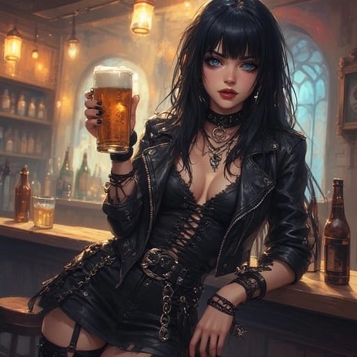 Missy - Missys first time drinking