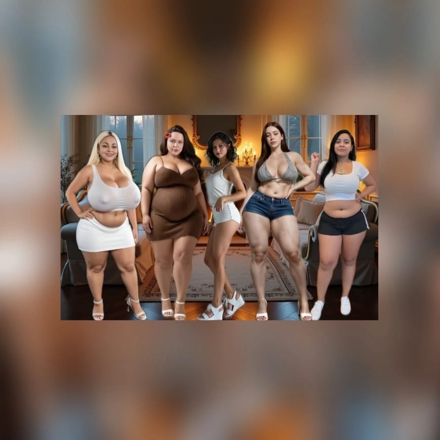 Sara, Angélica, Bruna, Stefane e Maju - Família do Pecado