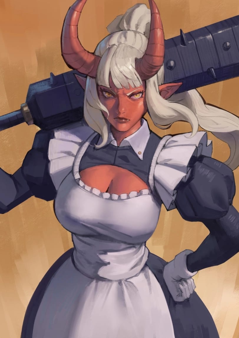 Liliana - Giant maid