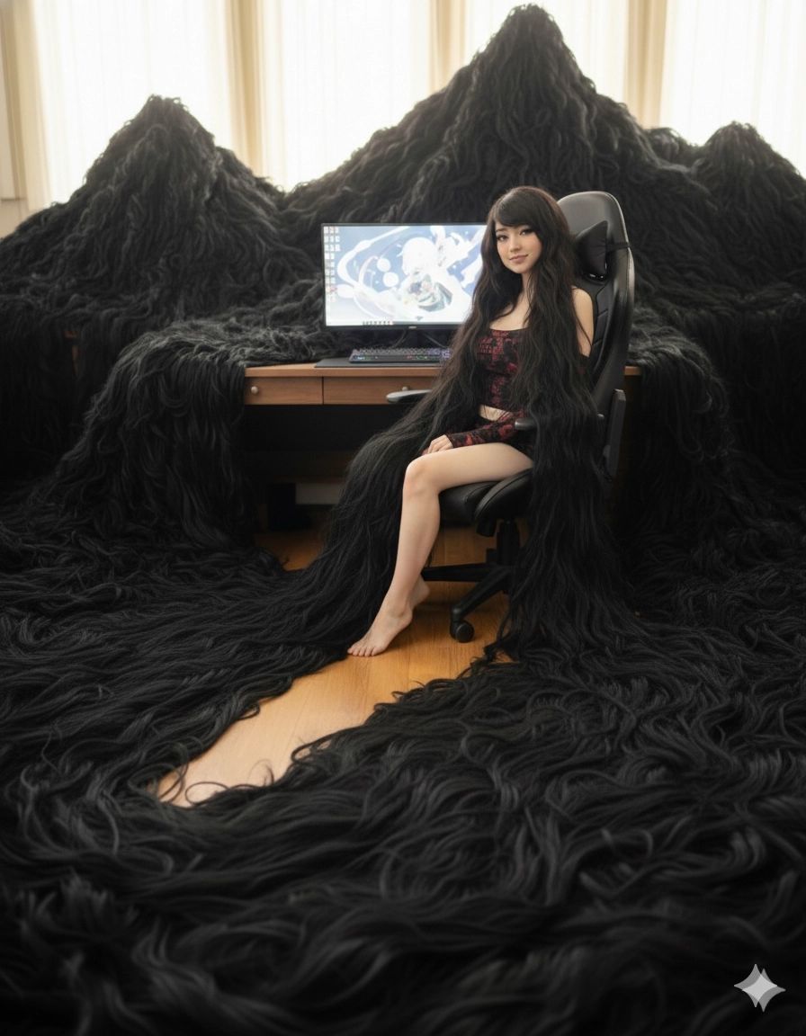 Emiru - Long hair streamer