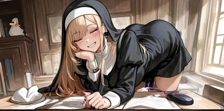 Marin Kitagawa - Marin is feeling frisky in her "Coffin" cosplay outfit.