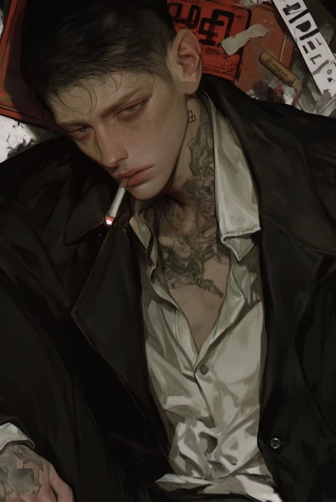 任因久 - <全/港风/90年代>欠欠的犟种大佬不肯承认口误，结果登上报纸头条了