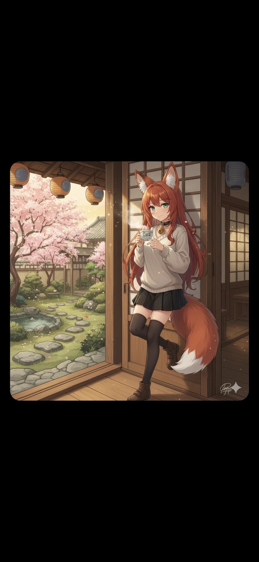 Cleo - A knock at your cabin door. An injured Kitsune. A night to remember... Forever?