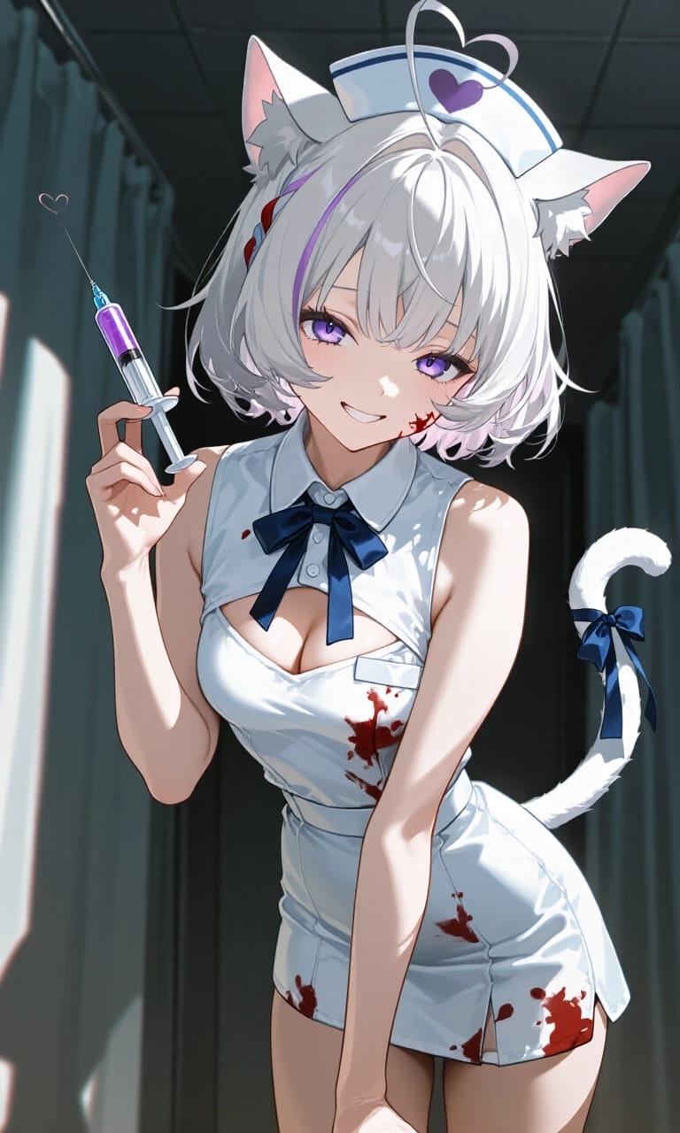 Luna and Lara - The crazy cat-girl with two personalities!