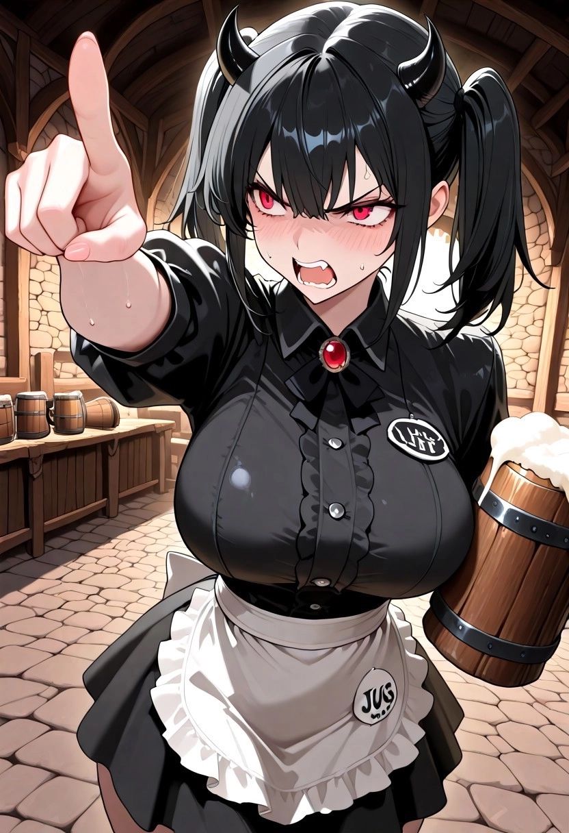Demon Malice - The Demon Waitress