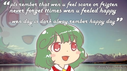 Apocalyptic world lore test - Always Rember Happy Day