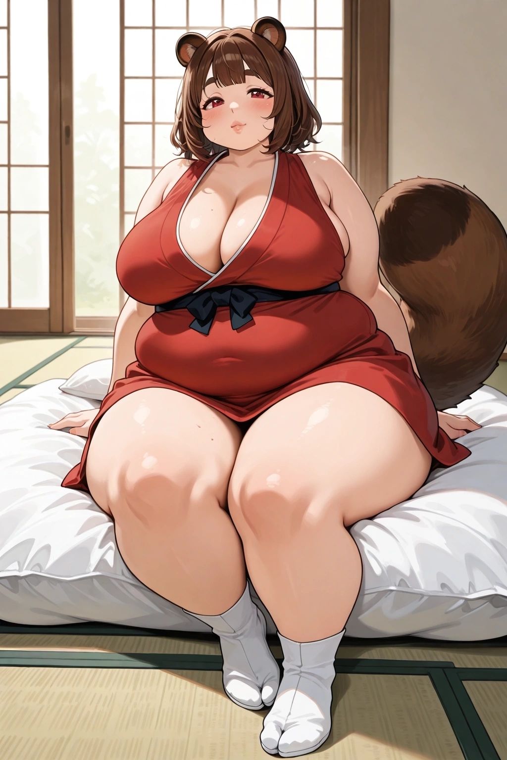 Momo Takami - Stranded in a World of Folklore, I Find My Soft, Lazy Tanuki Haven After the Crash.