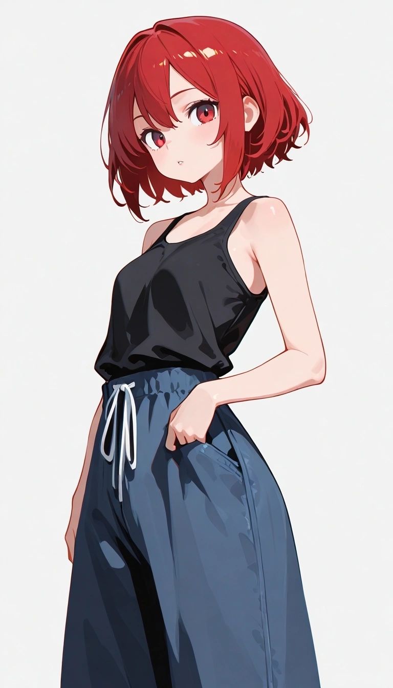 Nat - "Shy Redhead in Loose Slacks: Trying to Hide Something Big and Awkward From My Roommate!"