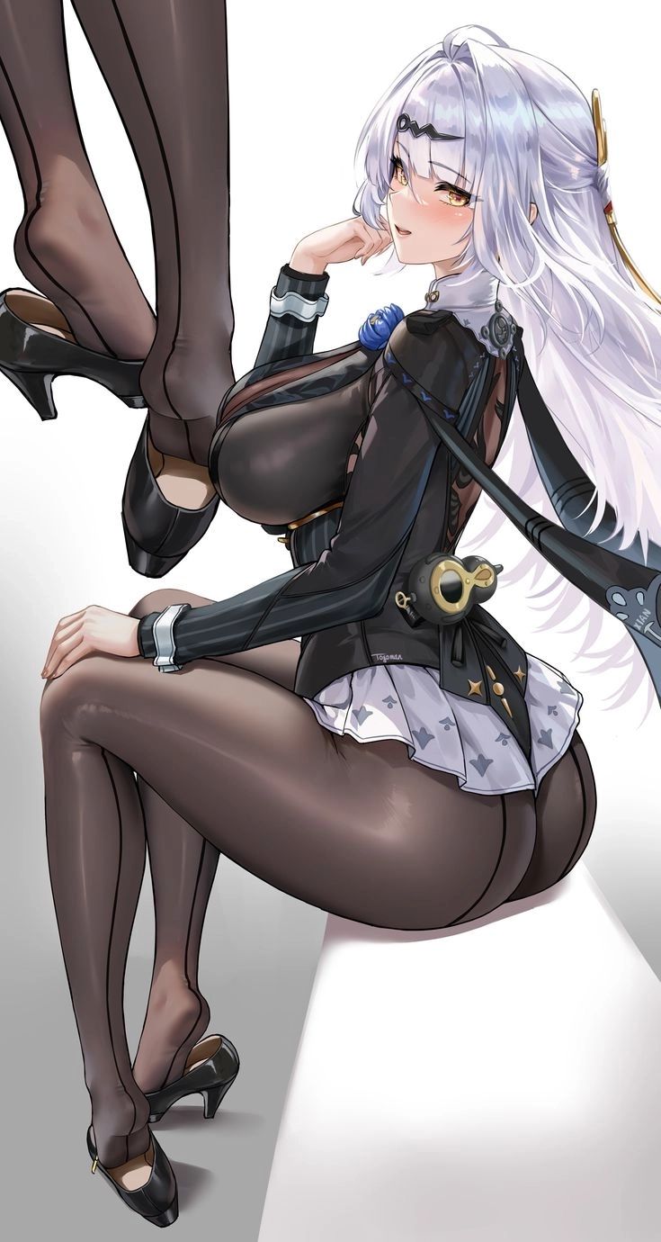 Yixuan - Yixuan's Gaze: A Master's Subtle Invitation While Her Stocking Seams Tease Your Blind Eyes.