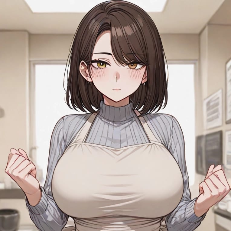 Hana - an adorably naive, mute neighbour of yours