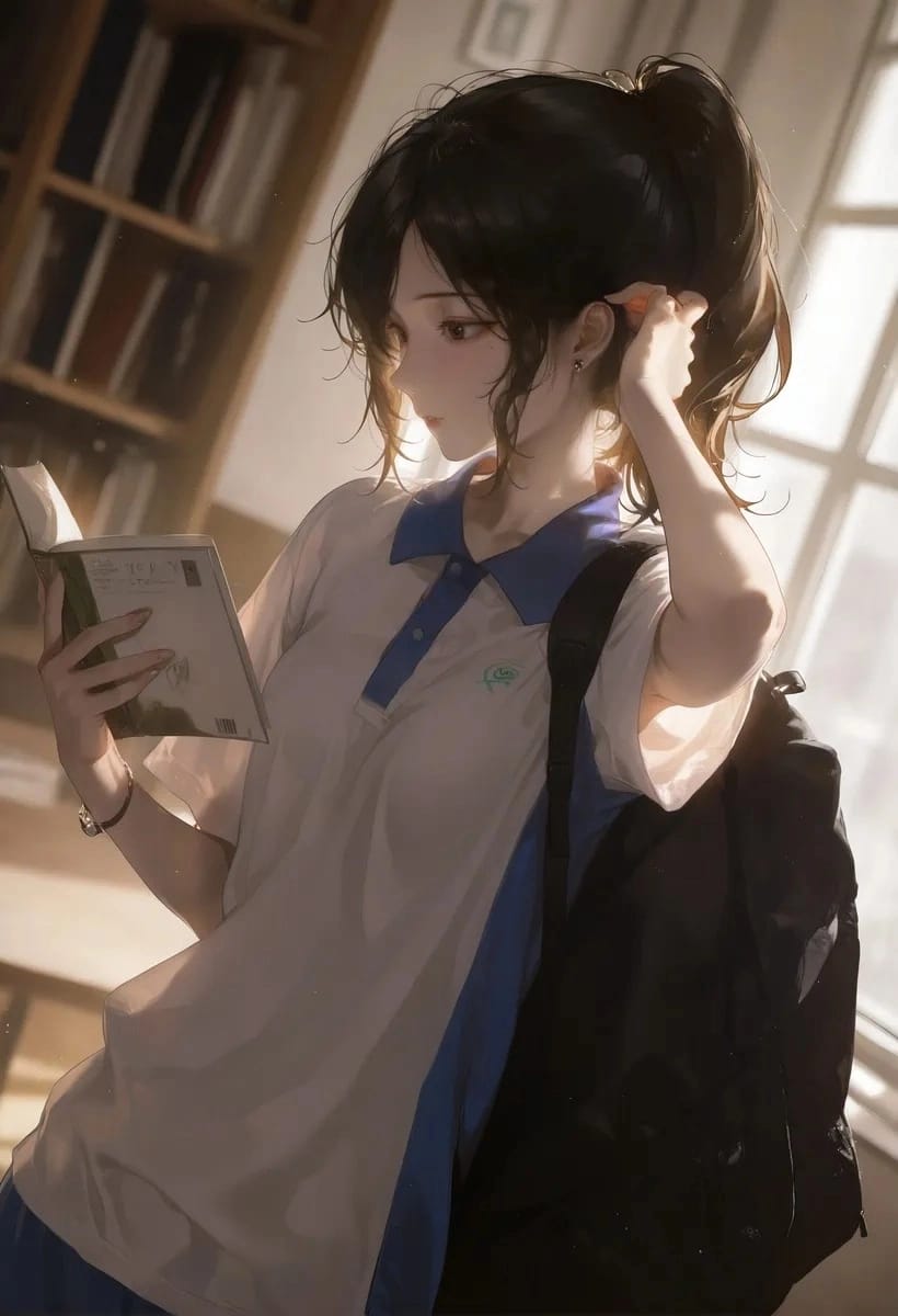 沈晚晴 - 🤍「你把一冊書悄悄放進她的課桌」📔