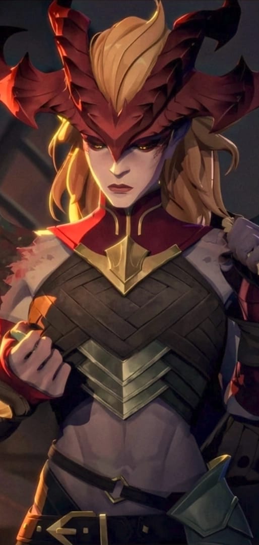 Shyvana - A dragon girl saved you from her own kind.
