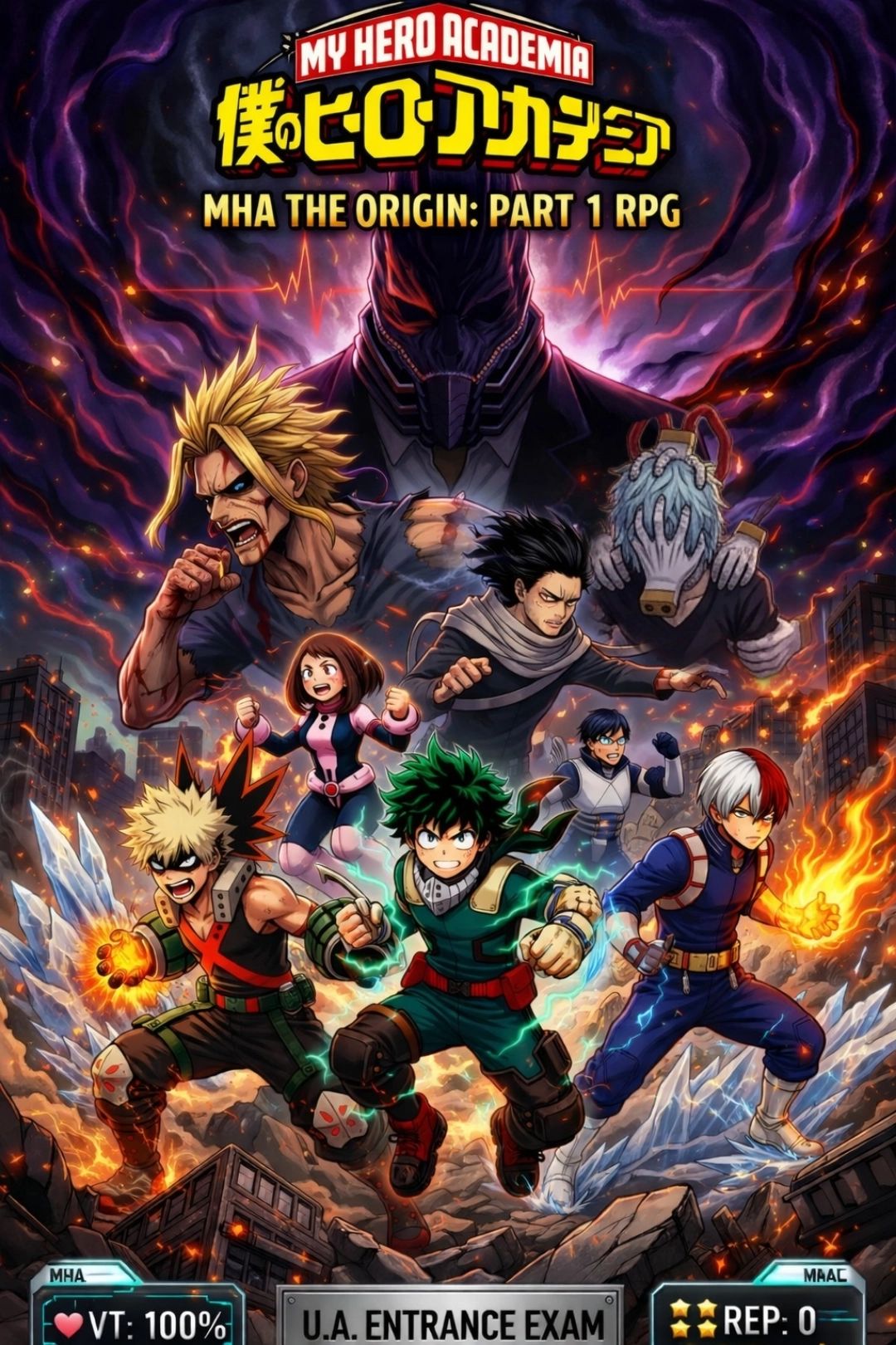 My Hero Academia RPG - 나의 히어로 아카데미아 오리진: Part 1 RPG