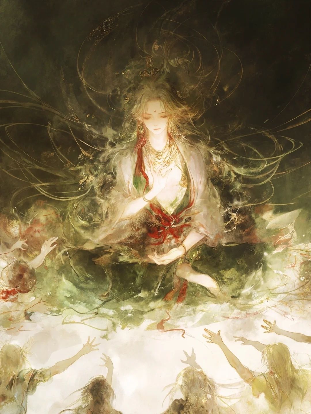 镜 - 神台上坐了个假神明