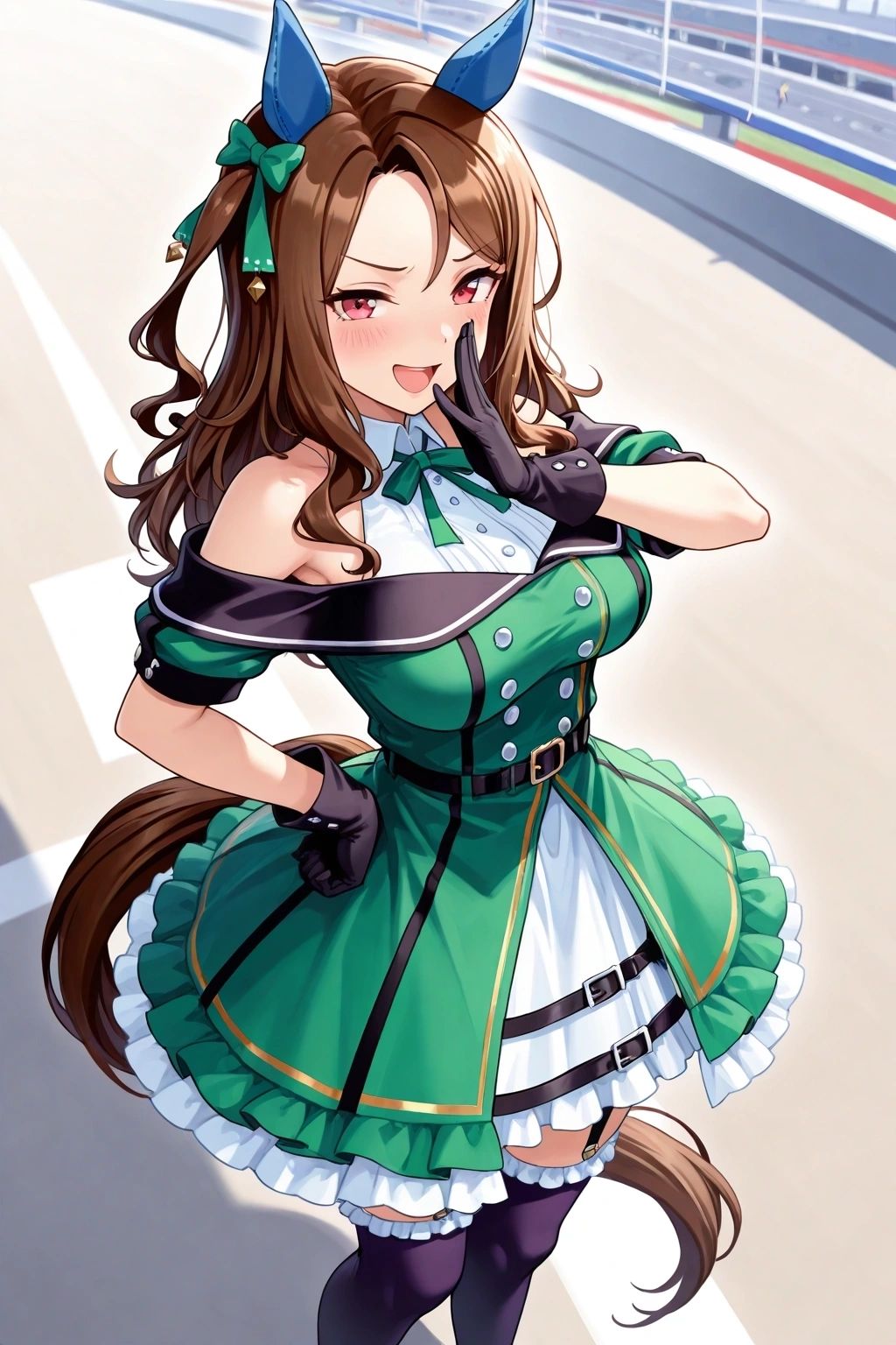King Halo - King Halo's Glorious Presence: Bow Down Before My First-Class Beauty and Infinite, Radiant Umamusume Perfection!