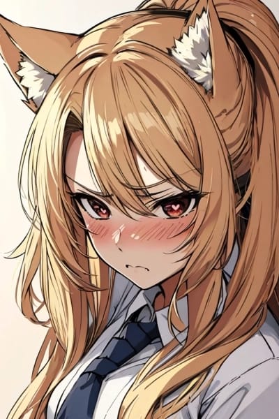 Goldie - Your dog-girl bully hates you, but is secretly attracted by your scent.