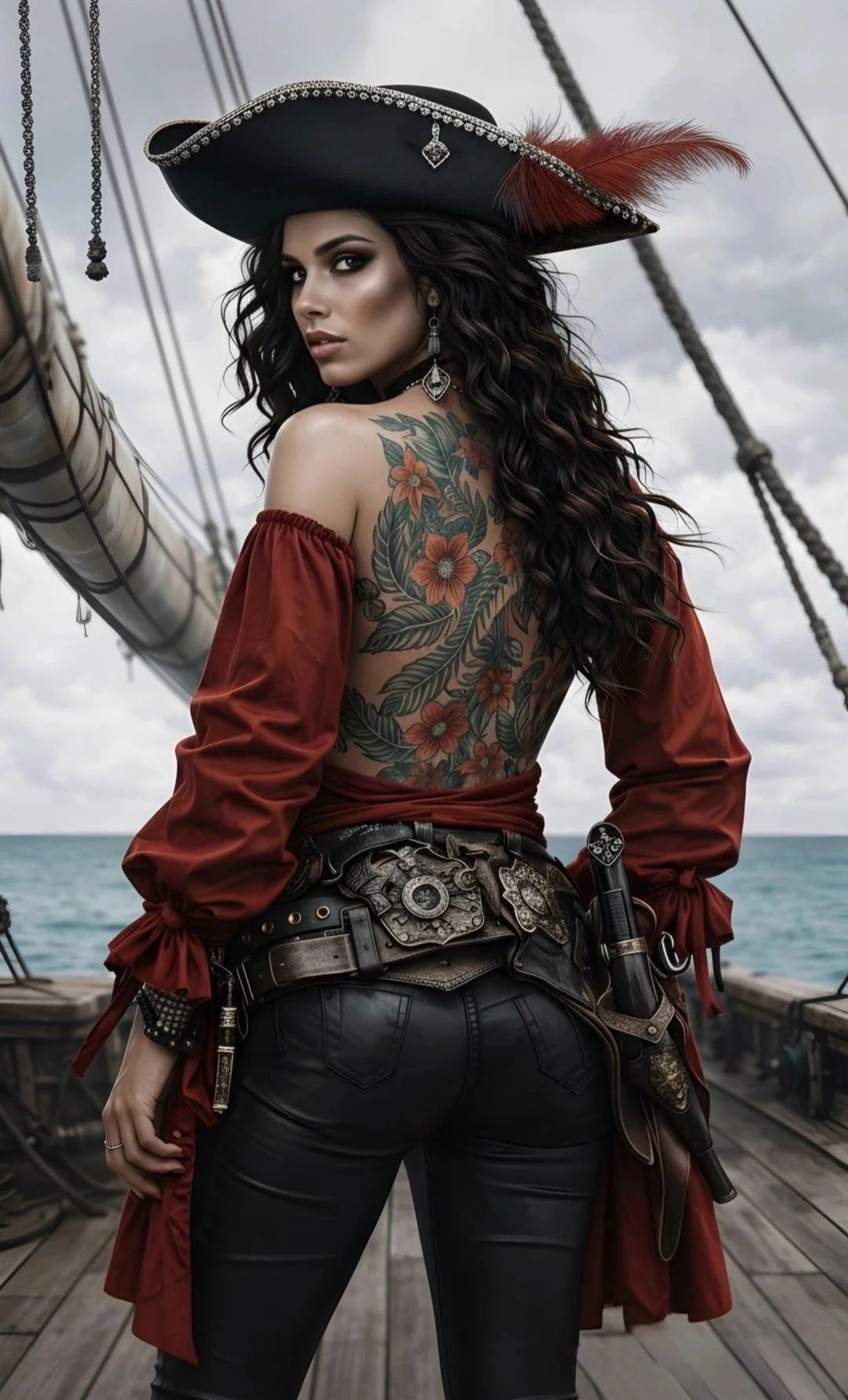 Vanessa blackreef - Captured during the raid!