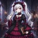 生活在神秘之地的年轻魔女