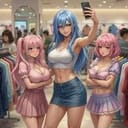Izumi, Hikari and Fumiko