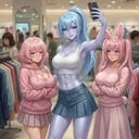 Izumi, Hikari, Fumiko - Fantasy