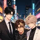 三人都市挚友｜沈知砚×陆野×温叙白