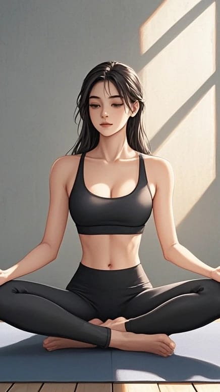 瑜伽女生