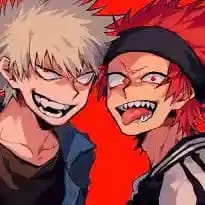 Katsuki Bakugo' and Eijiro Kirishima