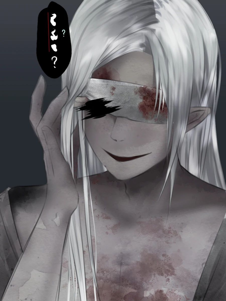 Silver haired man