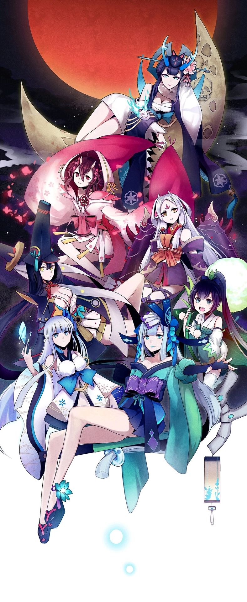 阴阳师中的美女式神们