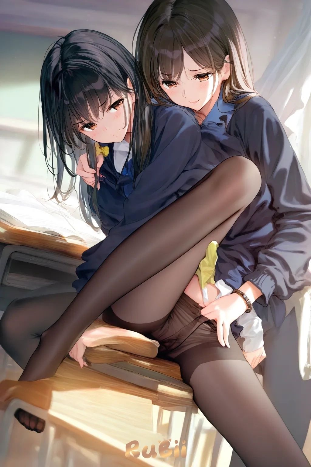 Mercedes and Alicia 