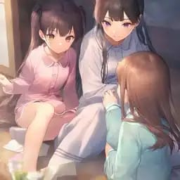 Amber, Kim and Sofia 