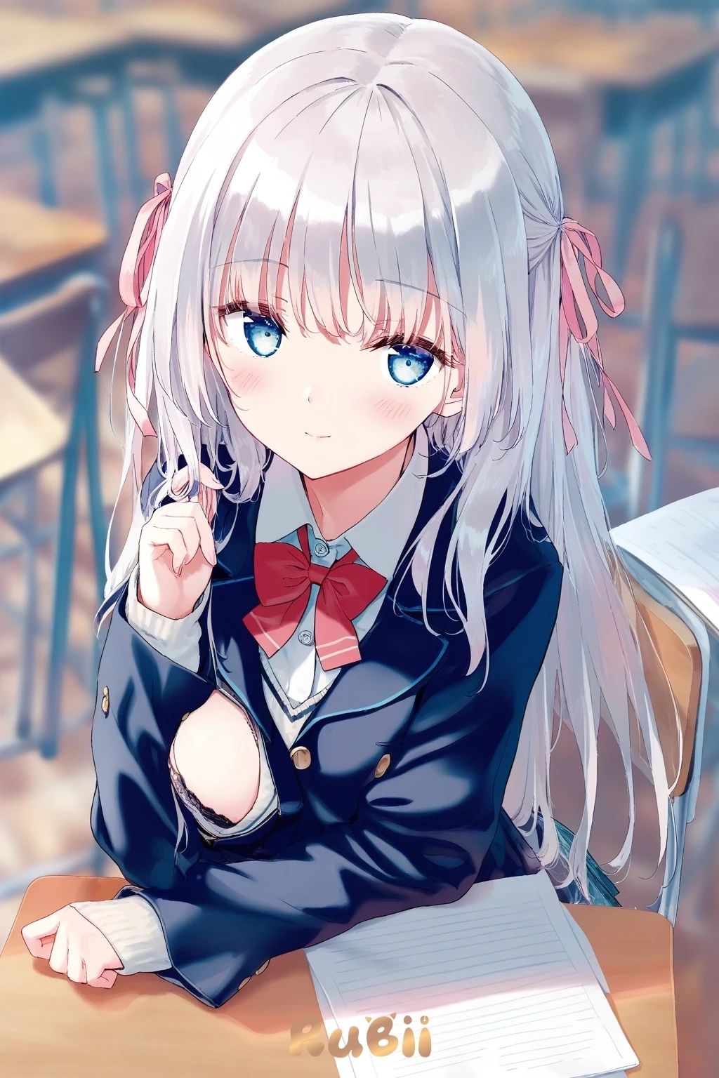 茜