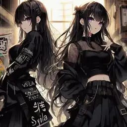 Luna and Iris