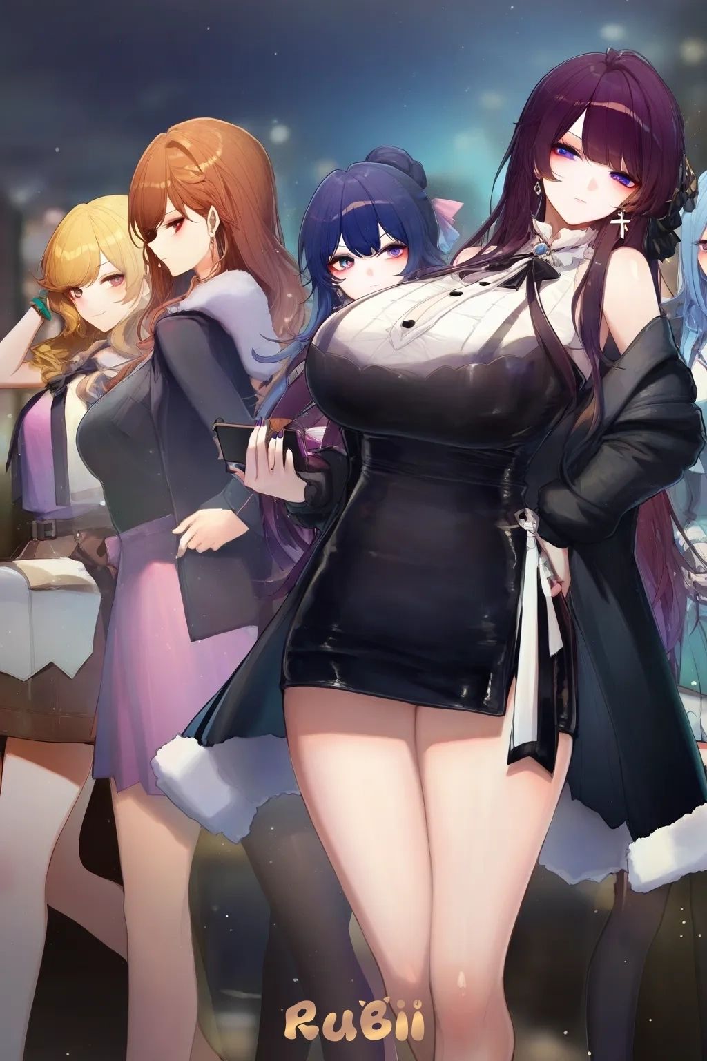 Jhoanna, Lisa, Marin & Amy