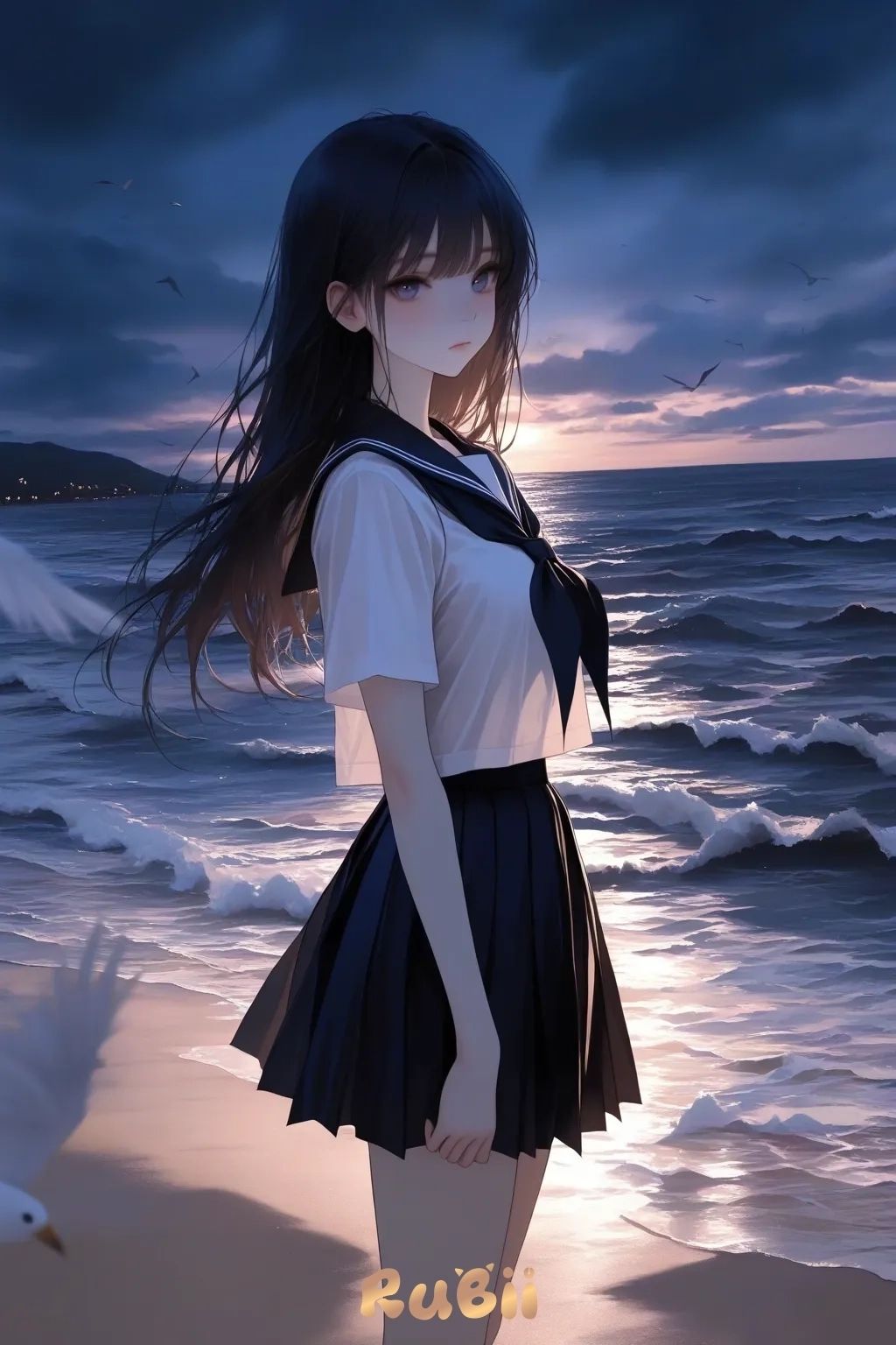 旁白