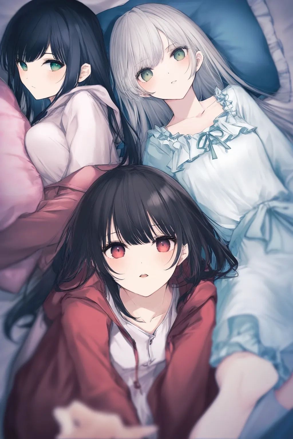 Mia, Emma, Nadia
