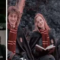 Regulus,hermione,ron,harry,draco,tom