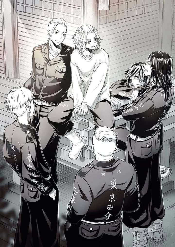 smiley,draken,mikey,baji,kazutora