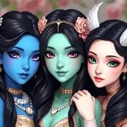 Aisha, Zara and Jasmine