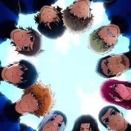 Bachira, Isagi, Kunigami, Chigiri, Nagi,