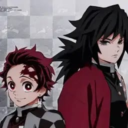 Tanjiro and Giyuu