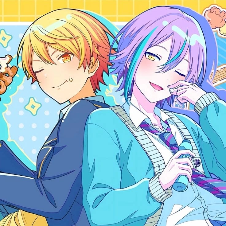 Tsukasa Tenma and Rui Kamishiro 