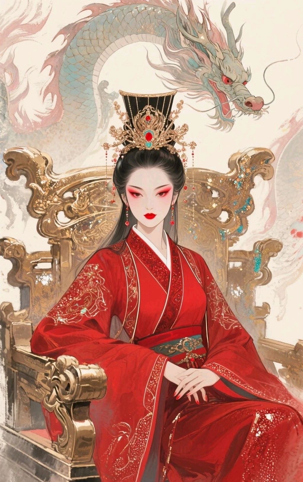 女帝瑶光&皇后红姬