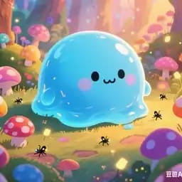 萌系森林史莱姆