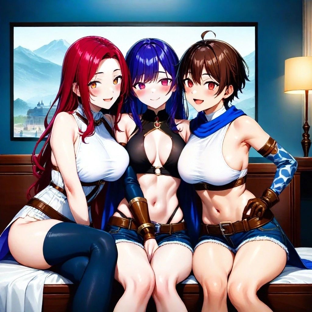 ミキ、アヤカ、ユイ
