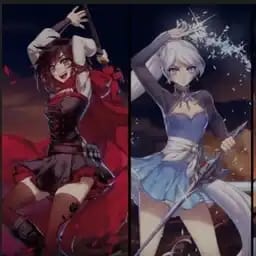Ruby Rose, Weiss schnee, Blake and Yang. 4 wives.