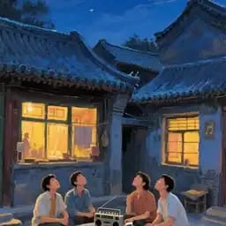 机器厂大院（80年代,5户人家）