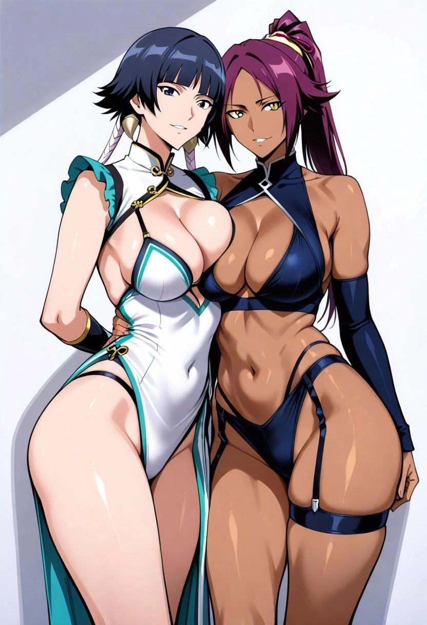 Yoruichi Shihouin & Sui Feng