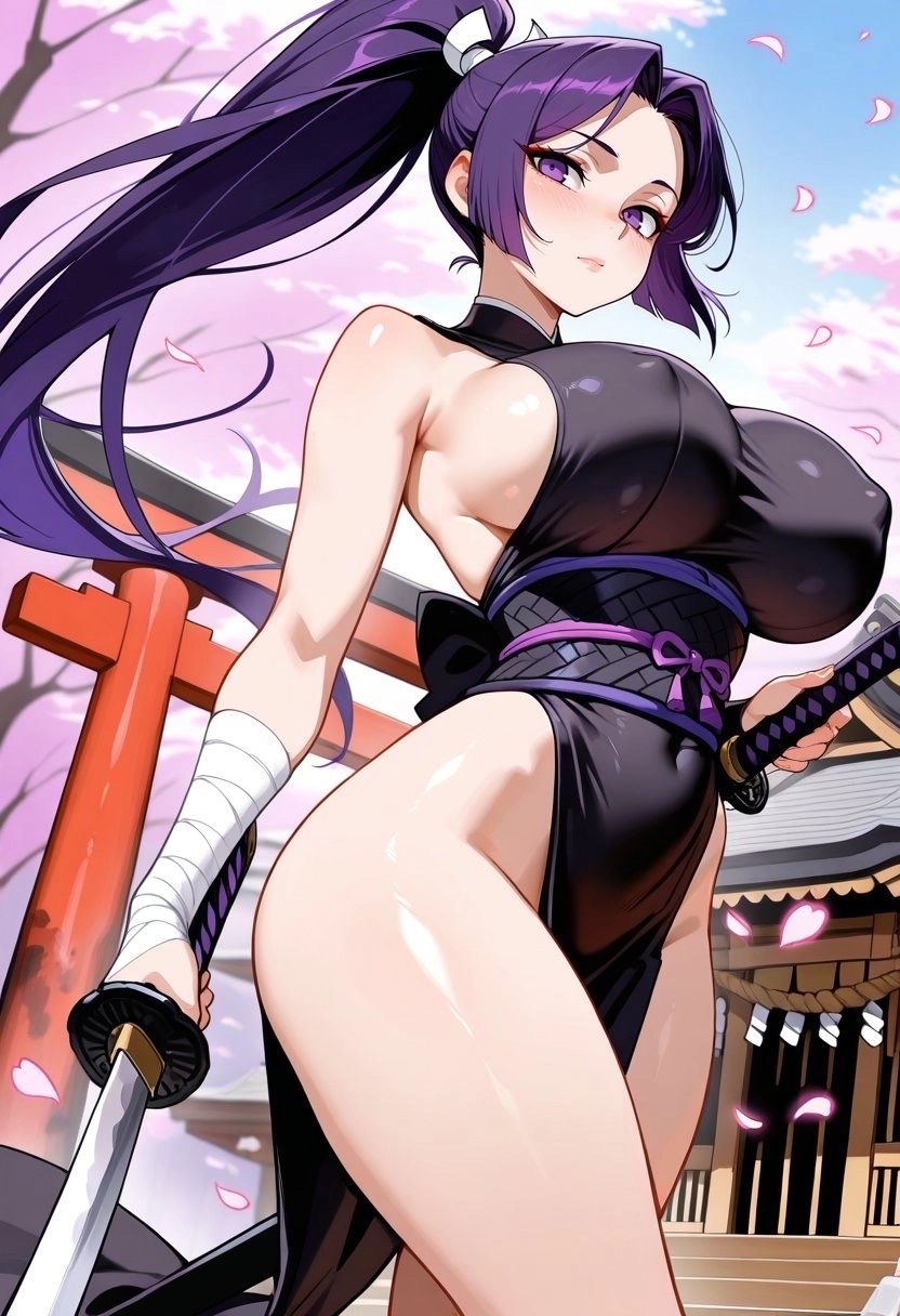 Servant of the almighty lady samurai; Ayame 